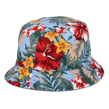 Failsworth Hats Reversible Cotton Bucket Hat - Sky Blue