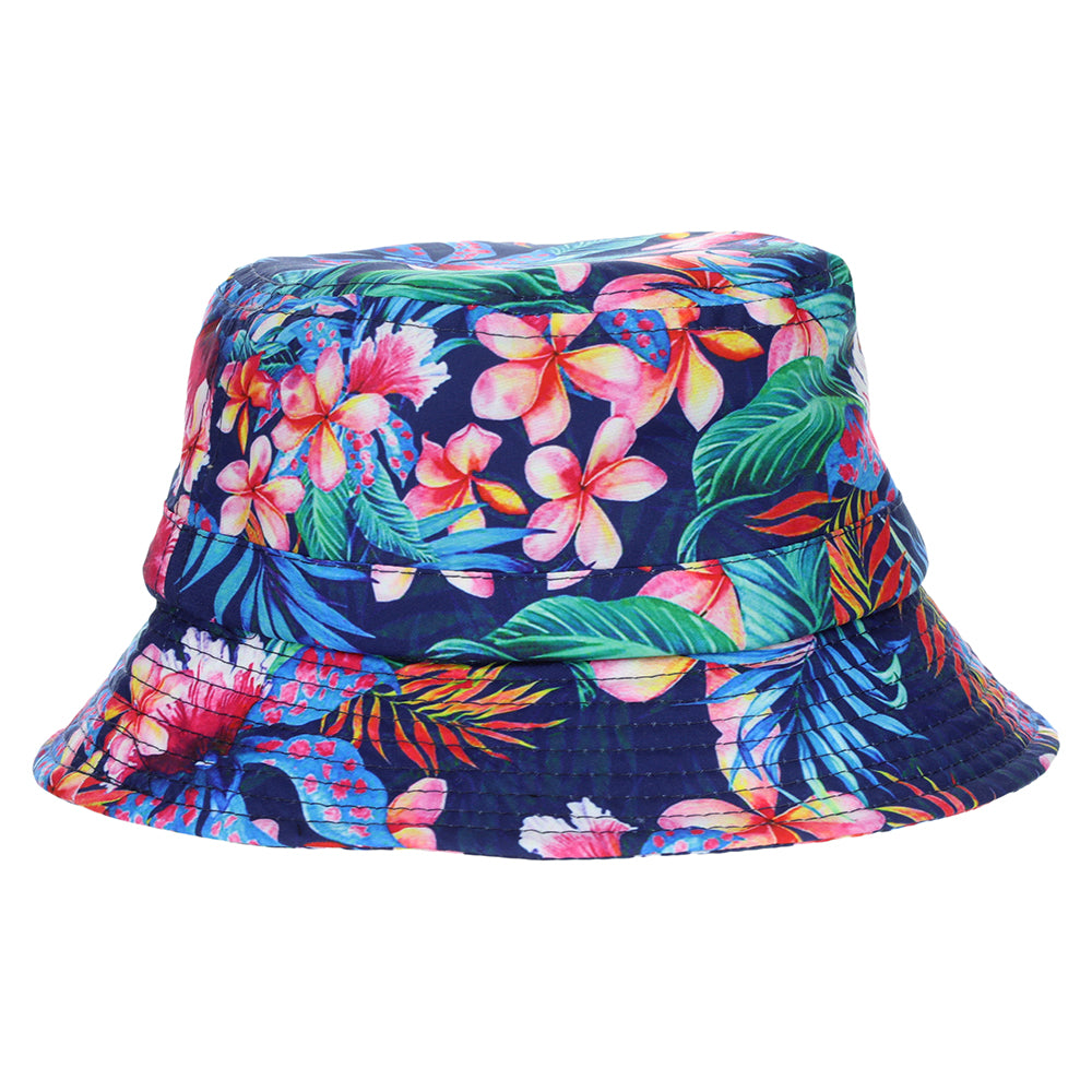 Cappelli Hats Praia Tropical Bucket Hat - Purple