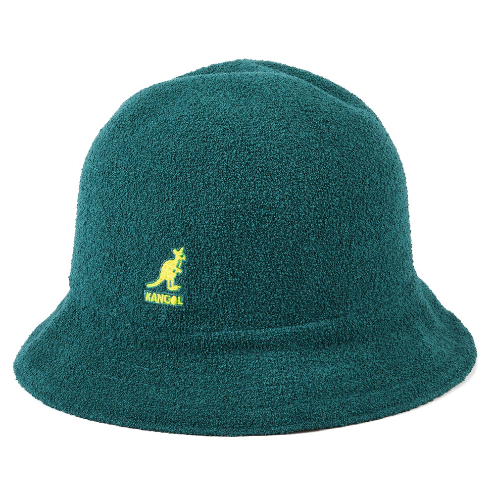 Kangol Flip It Reversible Casual Bucket Hat - Teal-Lime