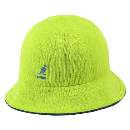 Kangol Flip It Reversible Casual Bucket Hat - Teal-Lime
