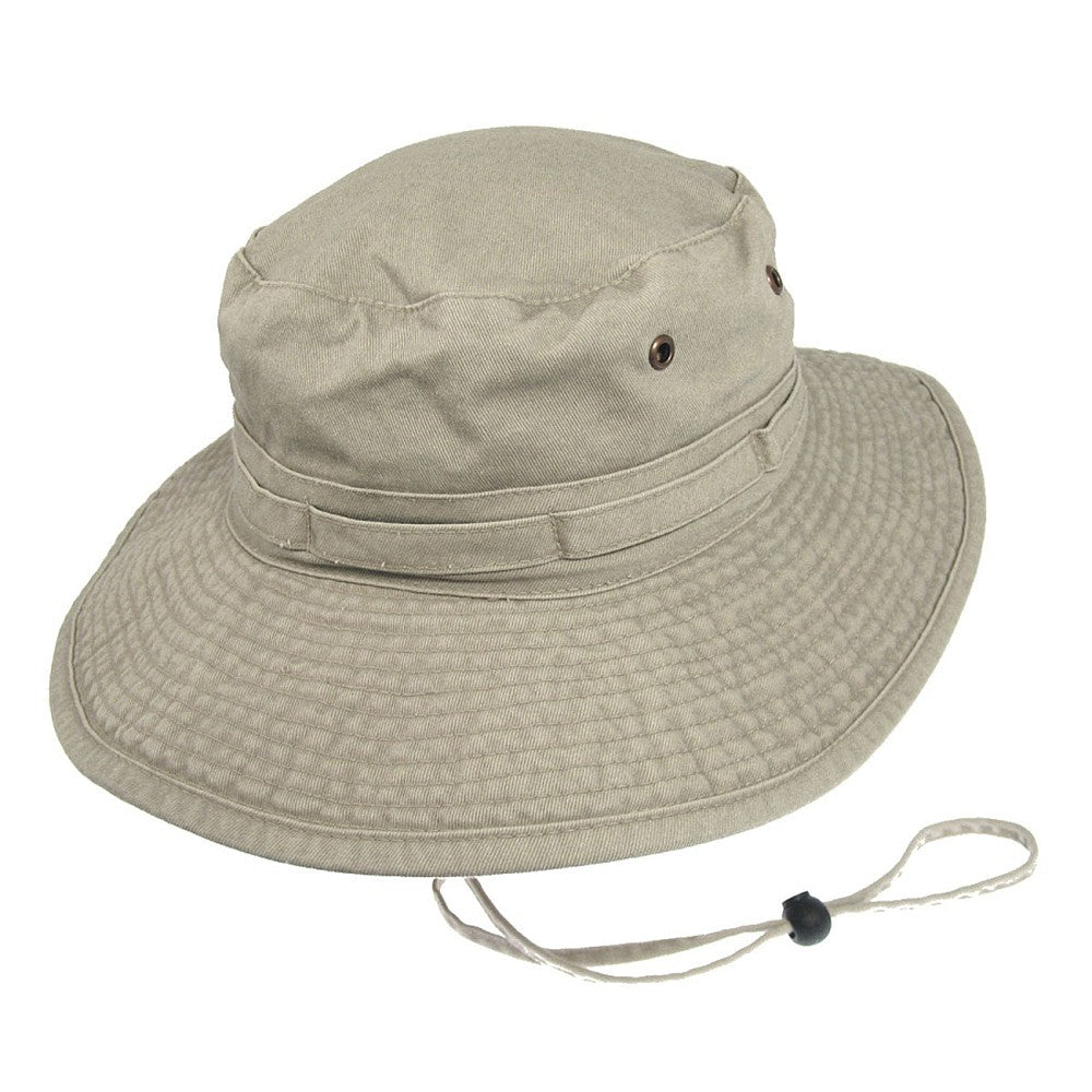 Jaxon & James Packable Cotton Boonie Hat – Putty
