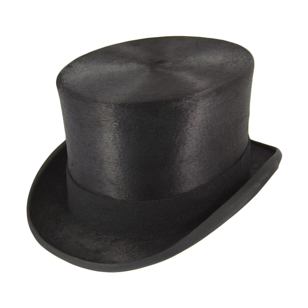 Christys Hats Melusine Fur Felt Top Hat - Black