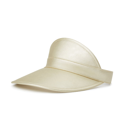 Brixton Hats Monroe Sun Visor - Gold