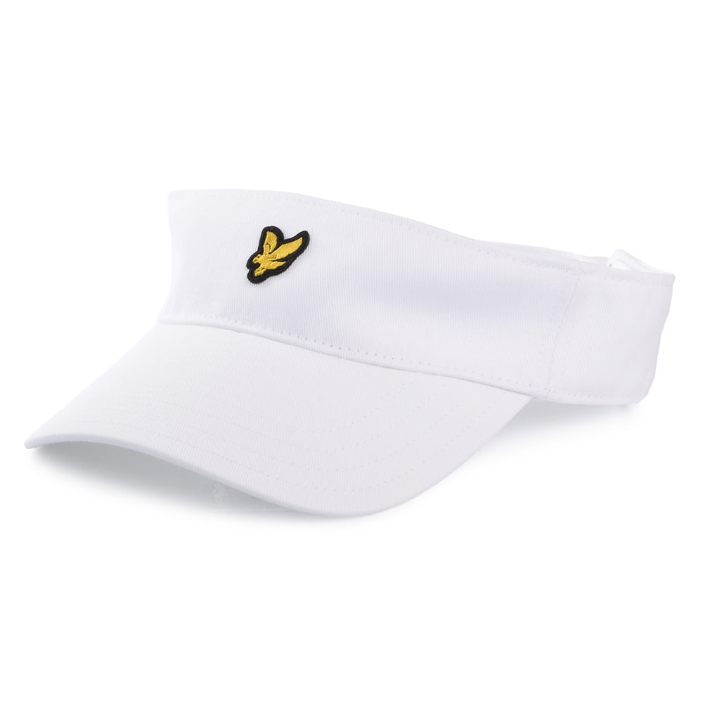 Lyle & Scott Hats Organic Cotton Sun Visor - White