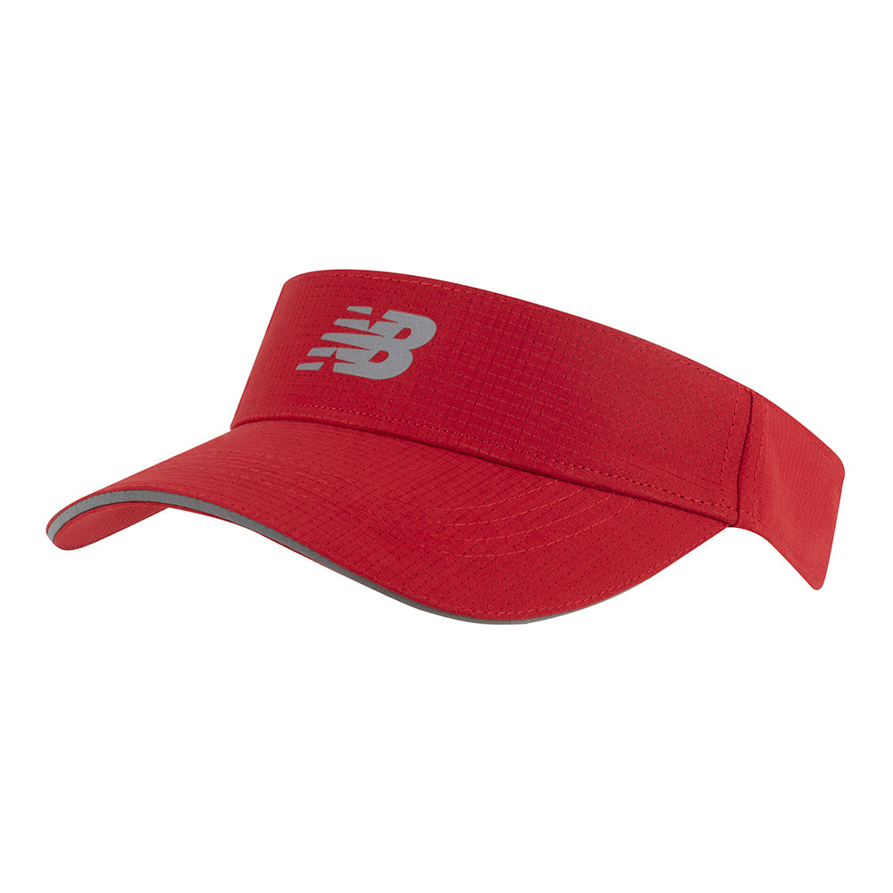 New Balance Hats Performance Sun Visor - Red