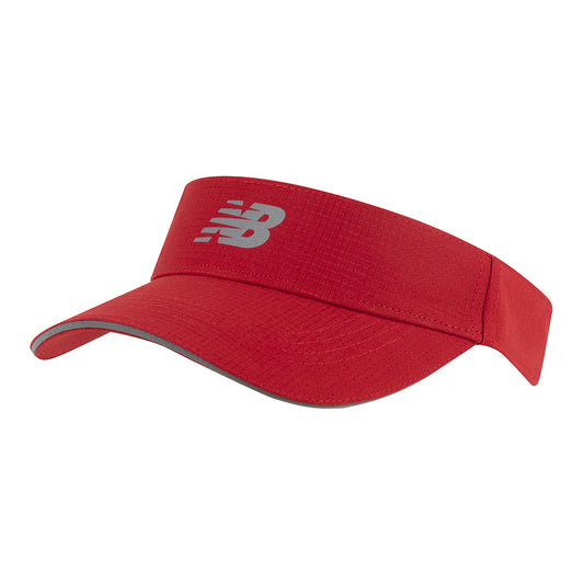 New Balance Hats Performance Sun Visor - Red