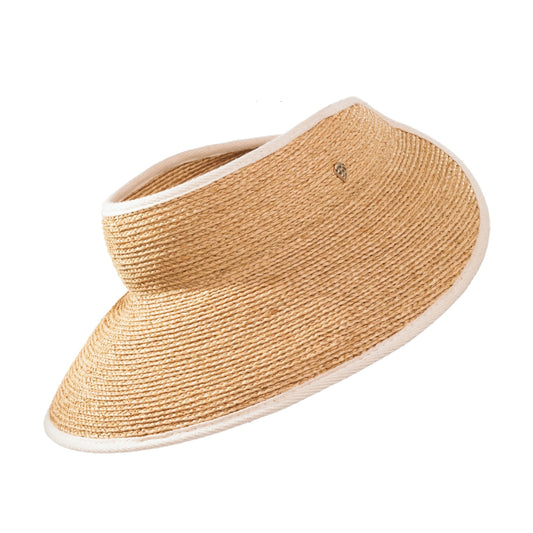 Helen Kaminski Hats Mita Straw Packable Sun Visor - Natural