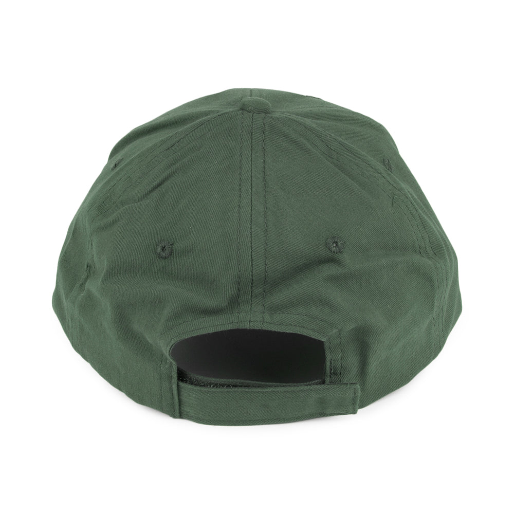 Brushed Cotton Baseball Cap - Green