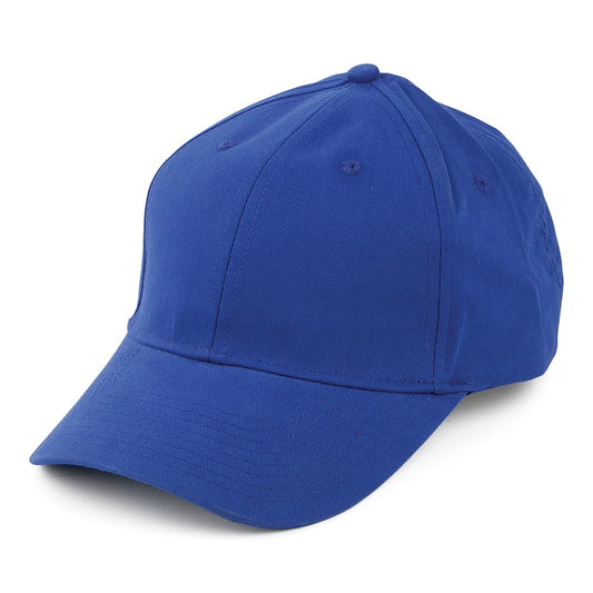 Brushed Cotton Baseball Cap - Royal