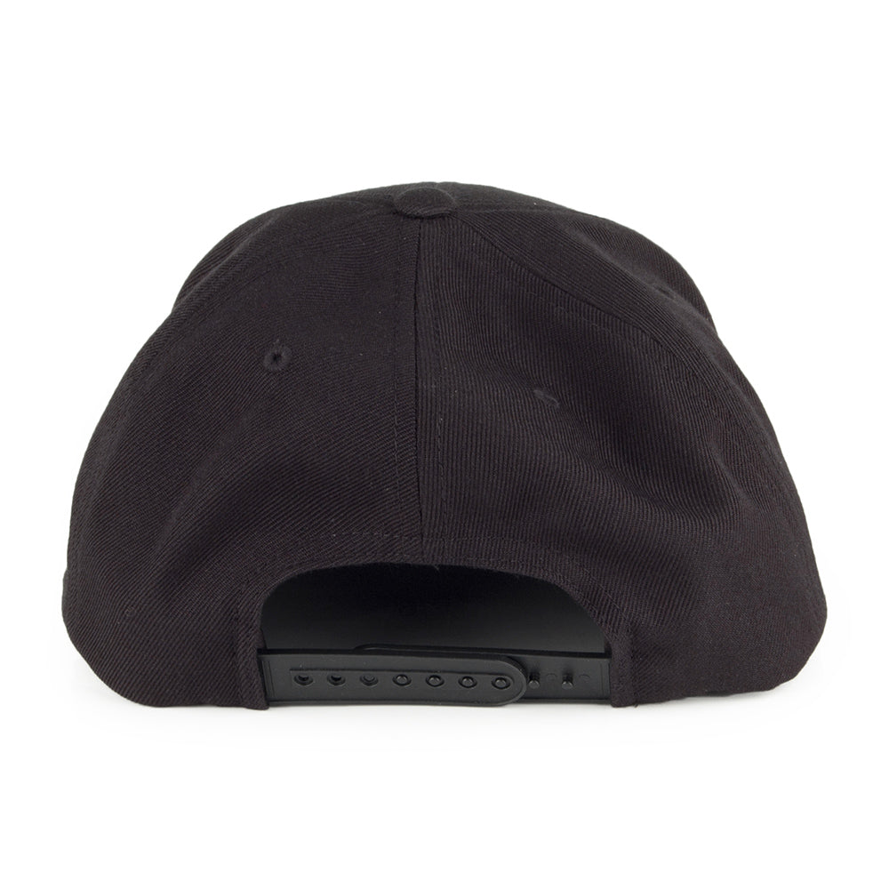 Brixton Hats Wheeler Cotton Snapback Cap - Black