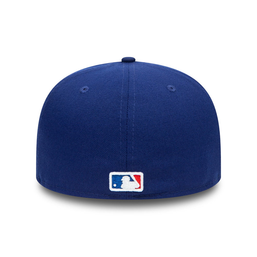 New Era 59FIFTY Texas Rangers Baseball Cap - MLB On Field AC Perf - Blue