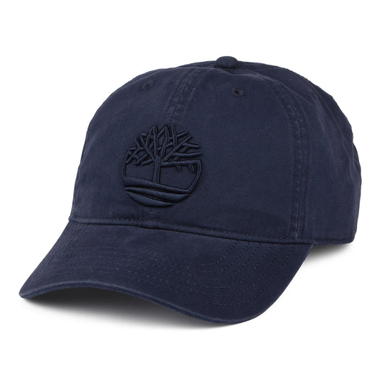 Timberland Hats Soundview Cotton Canvas Baseball Cap - Navy Blue