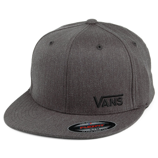 Vans Hats Splitz Flexfit Baseball Cap - Charcoal