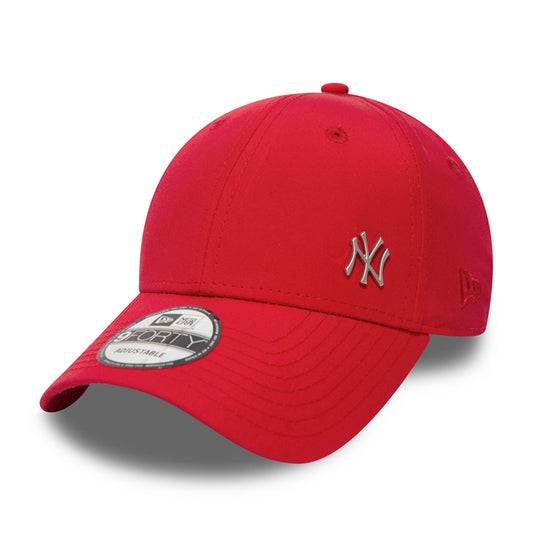 New Era 9FORTY New York Yankees Baseball Cap - MLB Flawless - Red