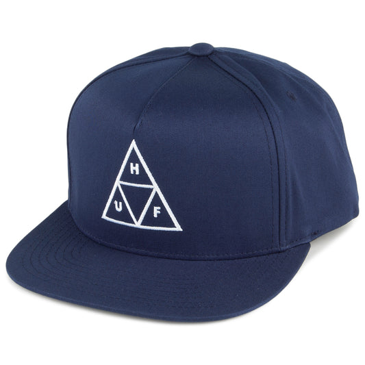 HUF Triple Triangle Snapback Cap - Navy