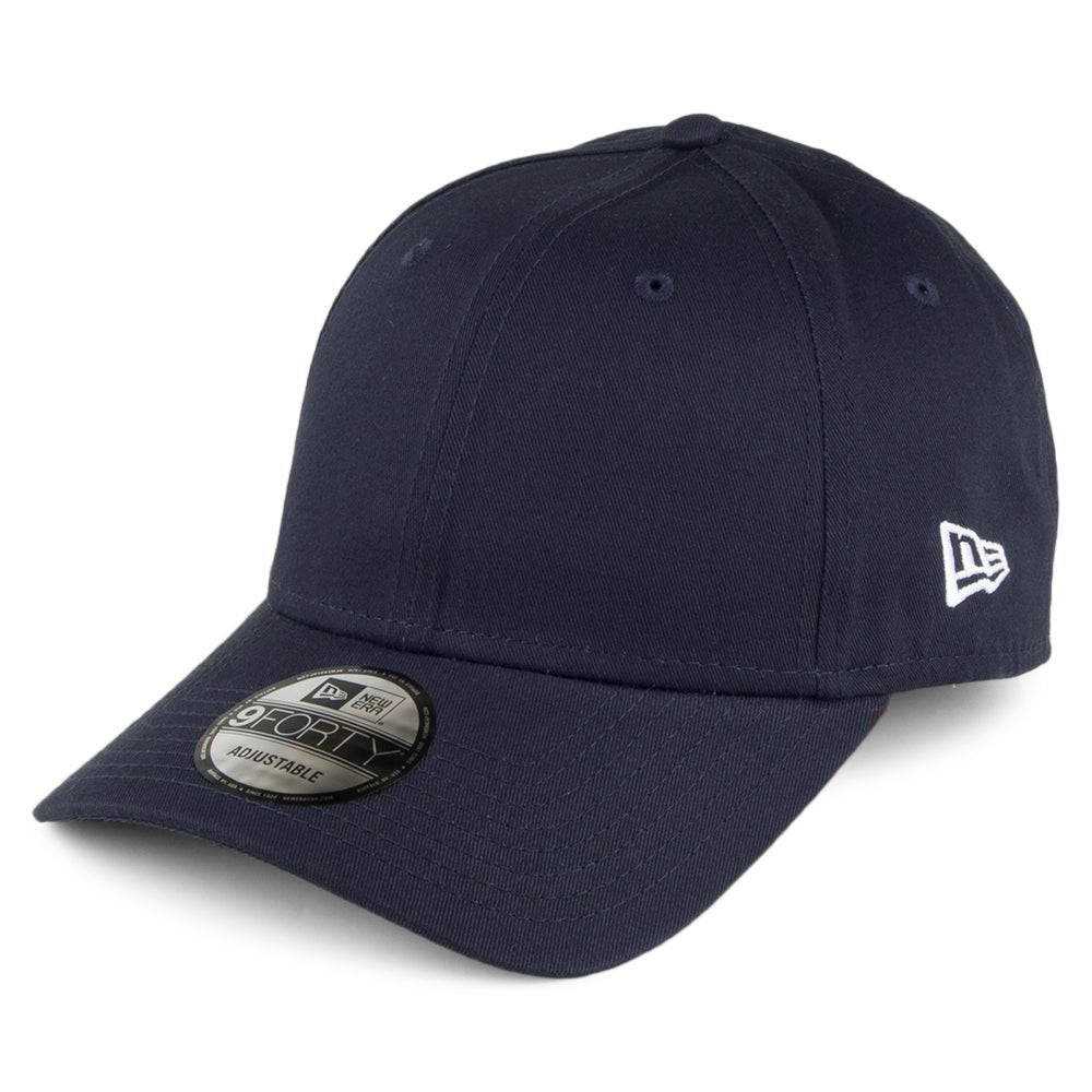 New Era 9FORTY Blank Baseball Cap - Flag Collection - Navy Blue