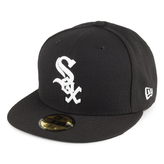 New Era 59FIFTY Chicago White Sox Baseball Cap - MLB On Field AC Perf - Black