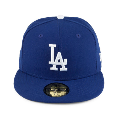New Era 59FIFTY L.A. Dodgers Baseball Cap - MLB On Field AC Perf - Blue