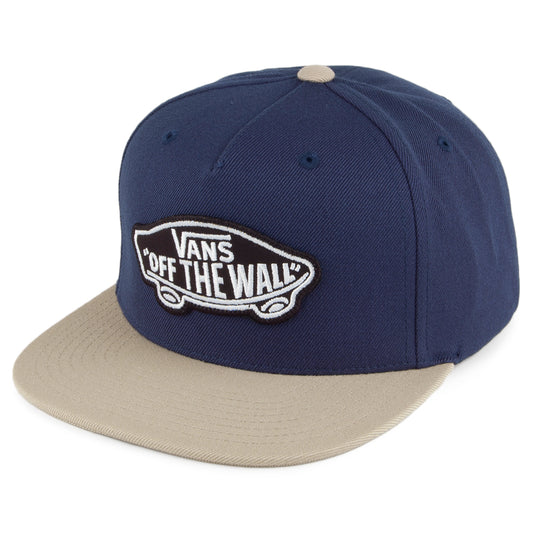 Vans Hats Classic Patch Snapback Cap - Navy-Beige