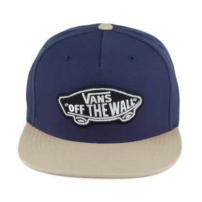 Vans Hats Classic Patch Snapback Cap - Navy-Beige