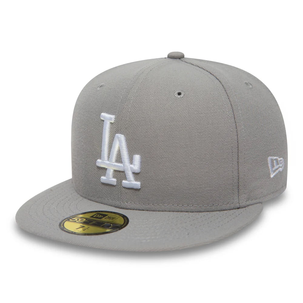 New Era 59FIFTY L.A. Dodgers Baseball Cap - MLB League Essential - Gre ...