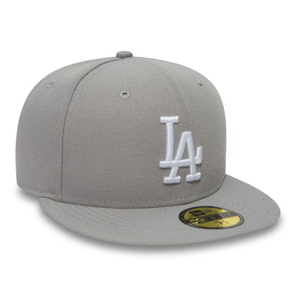 New Era 59FIFTY L.A. Dodgers Baseball Cap - MLB League Essential - Grey
