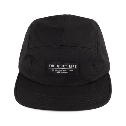 The Quiet Life Hats Foundation 5 Panel Cap - Black