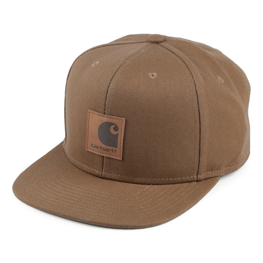 Carhartt WIP Hats Logo Snapback Cap - Brown
