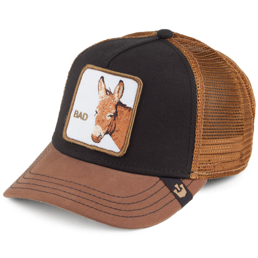 Goorin Bros. Bad Ass Trucker Cap - Black-Brown