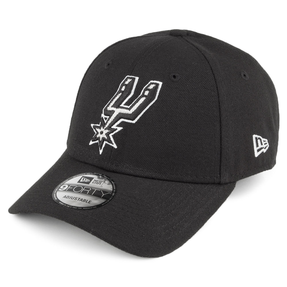 New Era 9FORTY San Antonio Spurs Baseball Cap - NBA The League - Black
