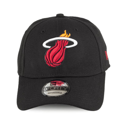 New Era 9FORTY Miami Heat Baseball Cap - NBA The League - Black