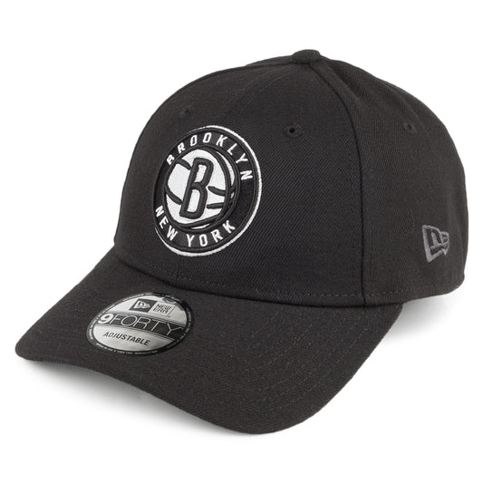 New Era 9FORTY Brooklyn Nets Baseball Cap - NBA The League - Black
