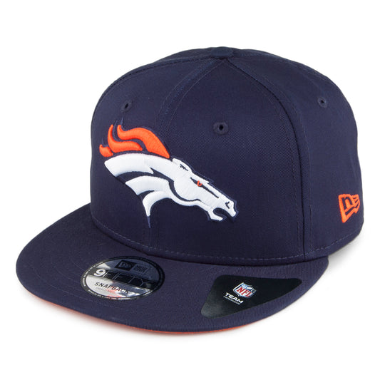 New Era 9FIFTY Denver Broncos Snapback Cap - NFL Team Classic Snap - Navy