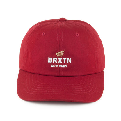 Brixton Hats Peabody Baseball Cap - Red