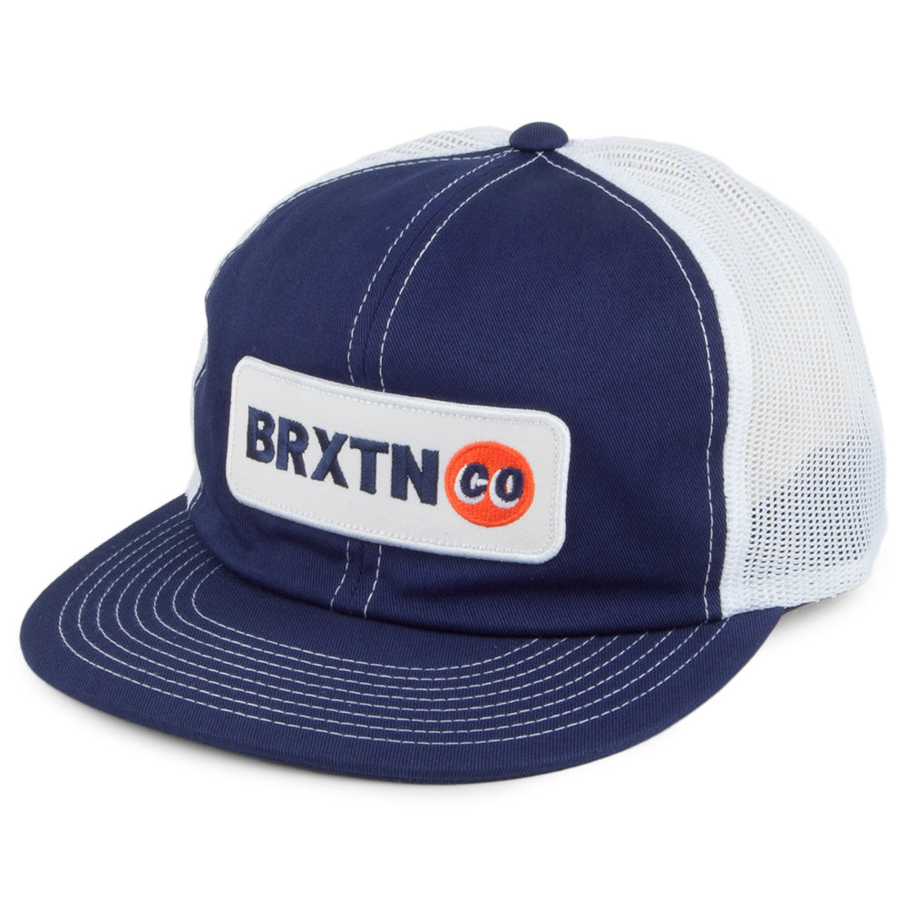 Brixton Hats Baldwin Trucker Cap - Royal Blue