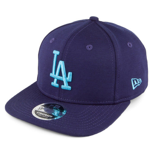 New Era 9FIFTY L.A. Dodgers Strap Back Cap - Jersey Pop - Navy Blue