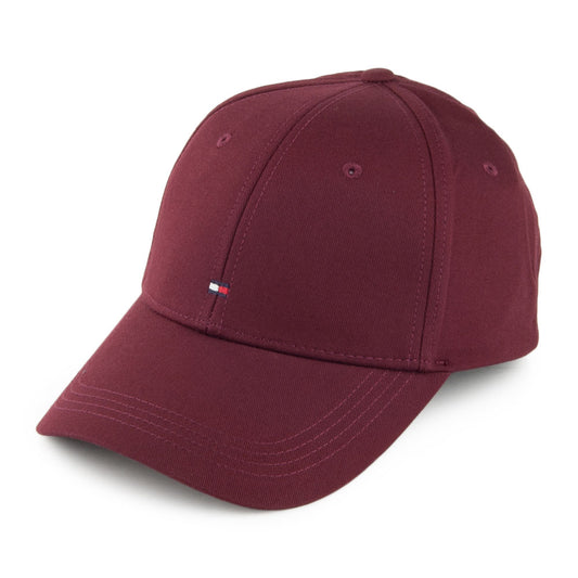 Tommy Hilfiger Hats Classic Baseball Cap - Wine
