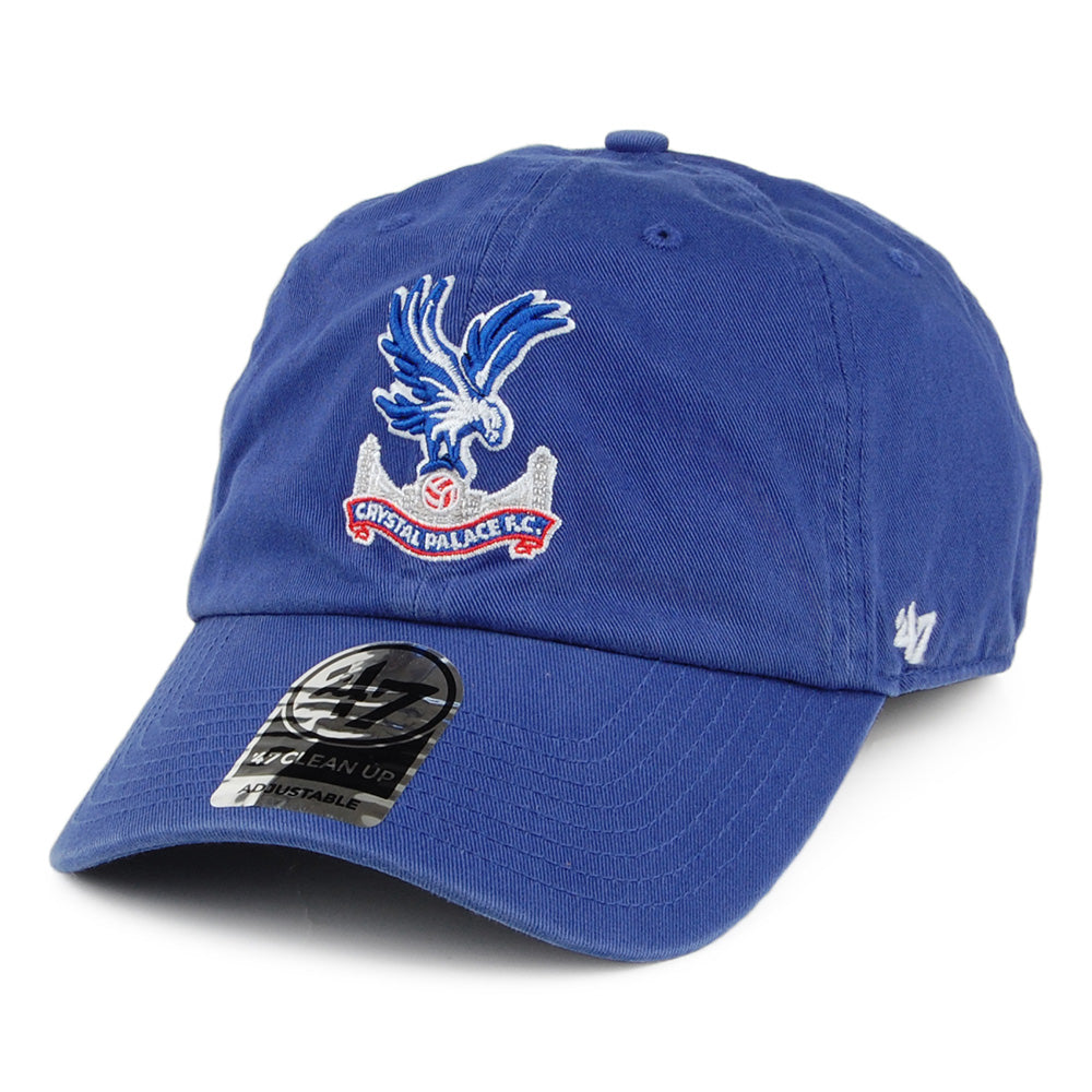 47 Brand Crystal Palace F.C. Baseball Cap - Clean Up - Blue