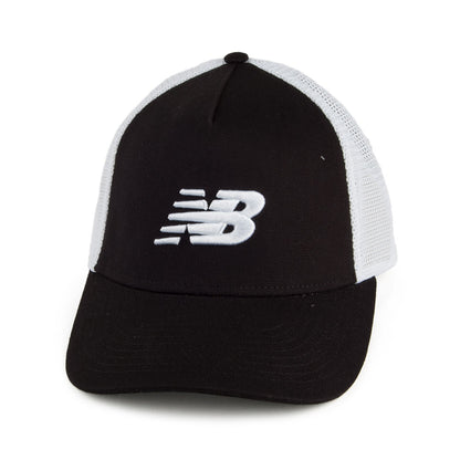 New Balance Hats Lifestyle Trucker Cap - Black-White