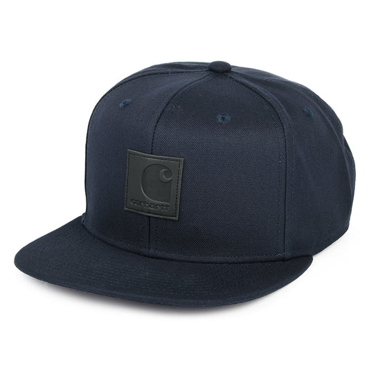Carhartt WIP Hats Logo Snapback Cap - Dark Navy