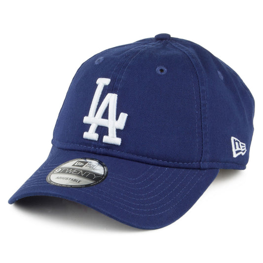 New Era 9TWENTY L.A. Dodgers Baseball Cap - MLB Team Unstructured Wash - Blue