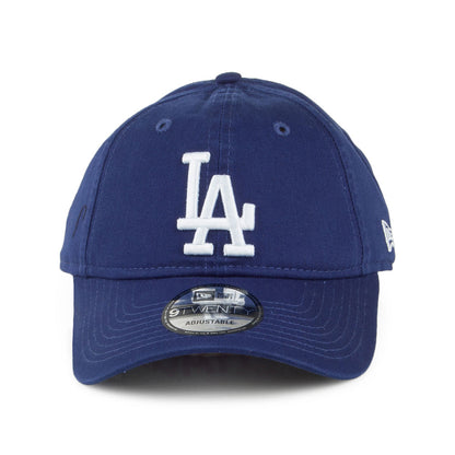 New Era 9TWENTY L.A. Dodgers Baseball Cap - MLB Team Unstructured Wash - Blue