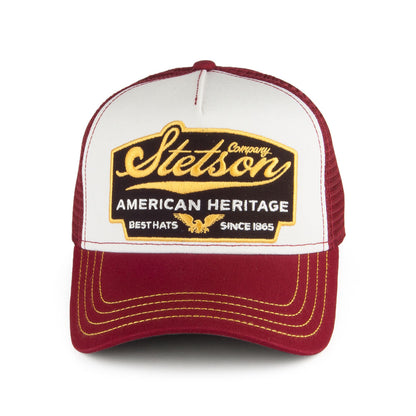 Stetson Hats American Heritage Trucker Cap - Burgundy