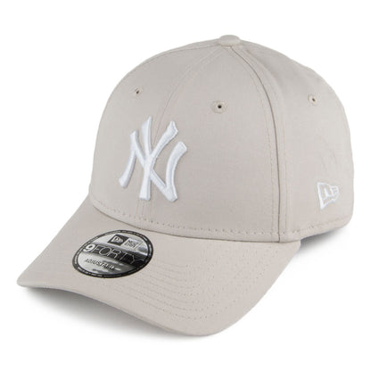 New Era 9FORTY New York Yankees Baseball Cap - MLB League Essential - Stone