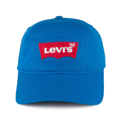 Levi's Hats Big Batwing Baseball Cap - Blank Tab - Royal