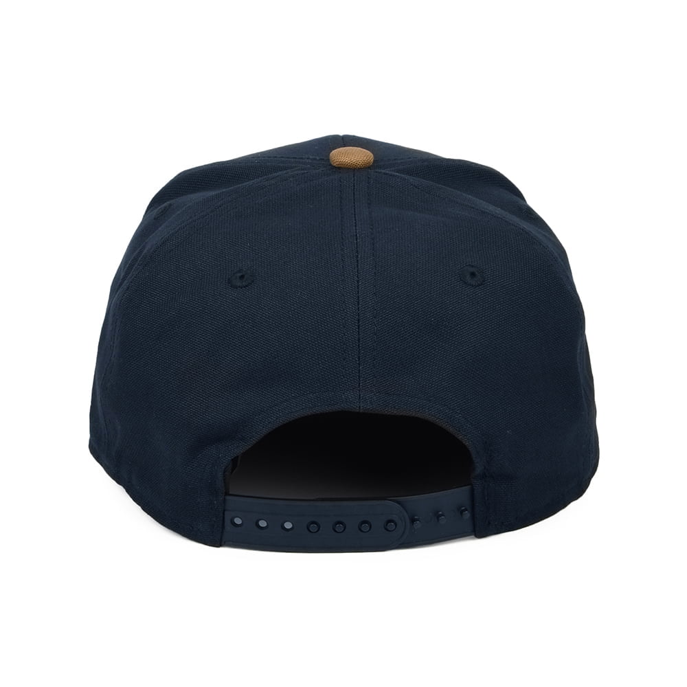 Carhartt WIP Hats Bi-Coloured Logo Snapback Cap - Navy-Brown