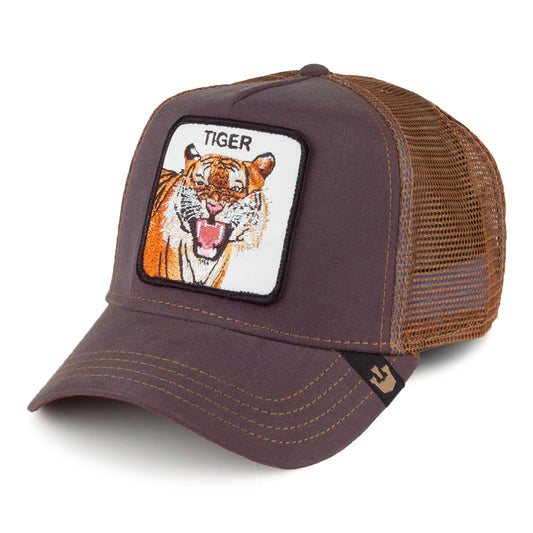 Goorin Eye Of The Tiger Trucker Cap - Brown