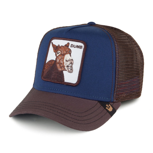 Goorin Dumbass Trucker Cap - Blue-Brown