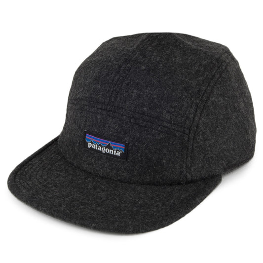 Patagonia Hats Recycled Wool 5 Panel Cap - Grey