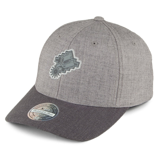 Mitchell & Ness San Antonio Spurs Snapback Cap - Beam 110 - Grey